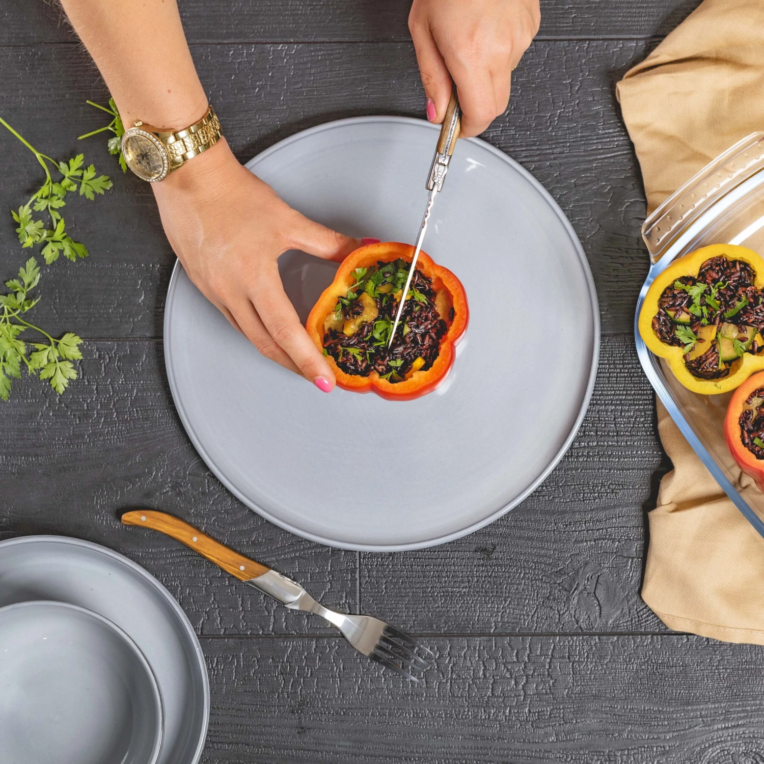 Jay Hill Steakmessen Laguiole - Olijfhout - 6 stuks Jay Hill Steakmessen Laguiole - Olijfhout - 6 Stuks -Praktische Winkel Voor Keukenbenodigdheden 8720364453442 2 scaled