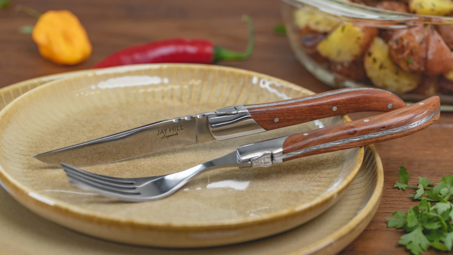 Jay Hill Steakmessen Laguiole - Rozenhout - 6 Stuks Jay Hill Steakmessen Laguiole - Rozenhout - 6 Stuks -Praktische Winkel Voor Keukenbenodigdheden 8720364453466 2 scaled