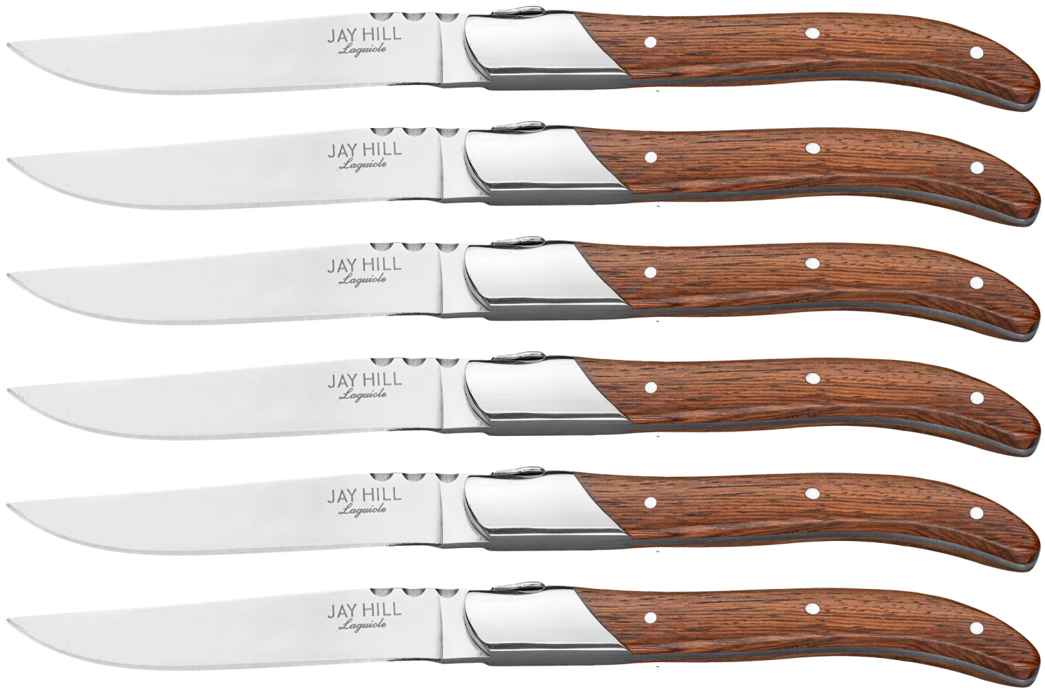 Jay Hill Steakmessen Laguiole - Rozenhout - 6 Stuks Jay Hill Steakmessen Laguiole - Rozenhout - 6 Stuks -Praktische Winkel Voor Keukenbenodigdheden 8720364453466 5