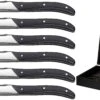 Jay Hill Steakmessen Laguiole - Zwart - 6 Stuks 1 Jay Hill Steakmessen Laguiole - Zwart - 6 Stuks -Praktische Winkel Voor Keukenbenodigdheden 8720364453473