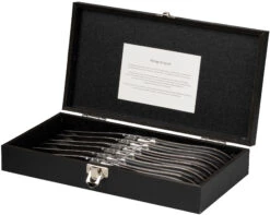 Jay Hill Steakmessen Laguiole - Zwart - 6 Stuks 5 Jay Hill Steakmessen Laguiole - Zwart - 6 Stuks -Praktische Winkel Voor Keukenbenodigdheden 8720364453473 6