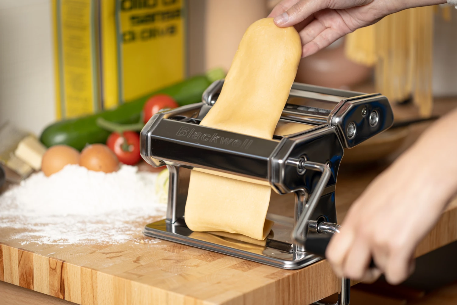 Blackwell Pastamachine Set (met 2 opzetstukken) - RVS Blackwell Pastamachine Set (met 2 Opzetstukken) - RVS -Praktische Winkel Voor Keukenbenodigdheden 8720364453701 15 1