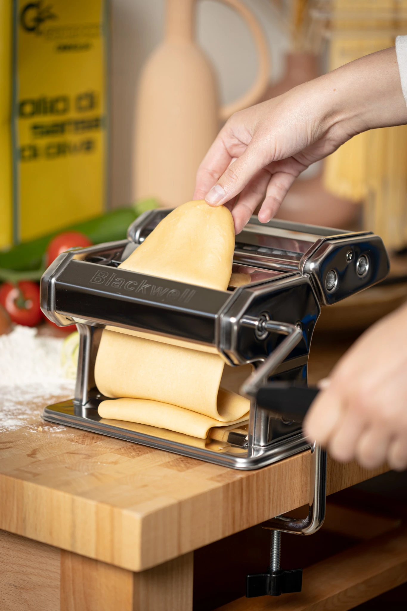 Blackwell Pastamachine Set (met 2 opzetstukken) - RVS Blackwell Pastamachine Set (met 2 Opzetstukken) - RVS -Praktische Winkel Voor Keukenbenodigdheden 8720364453701 16