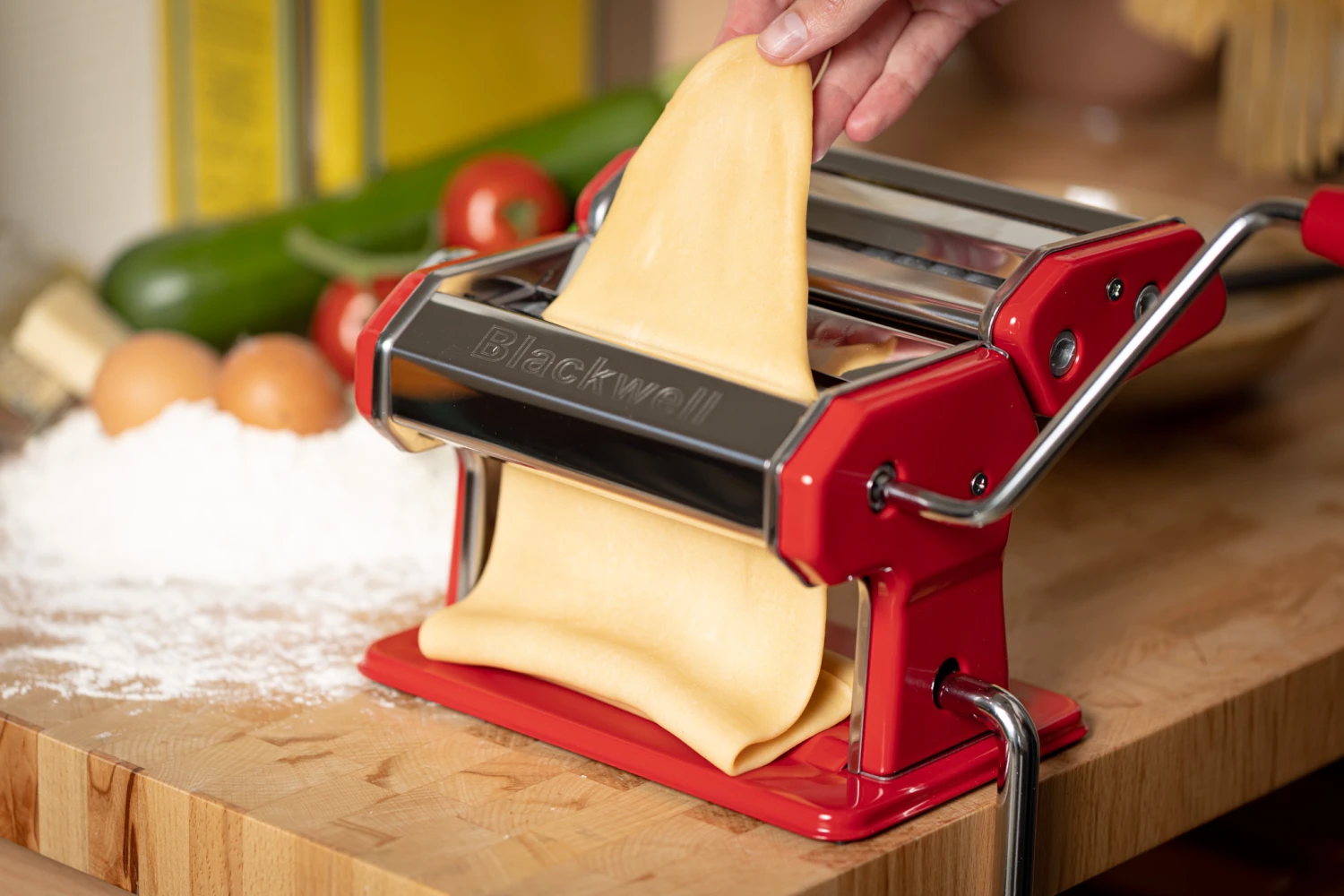 Blackwell Pastamachine Rood Blackwell Pastamachine Rood -Praktische Winkel Voor Keukenbenodigdheden 8720364453718 06