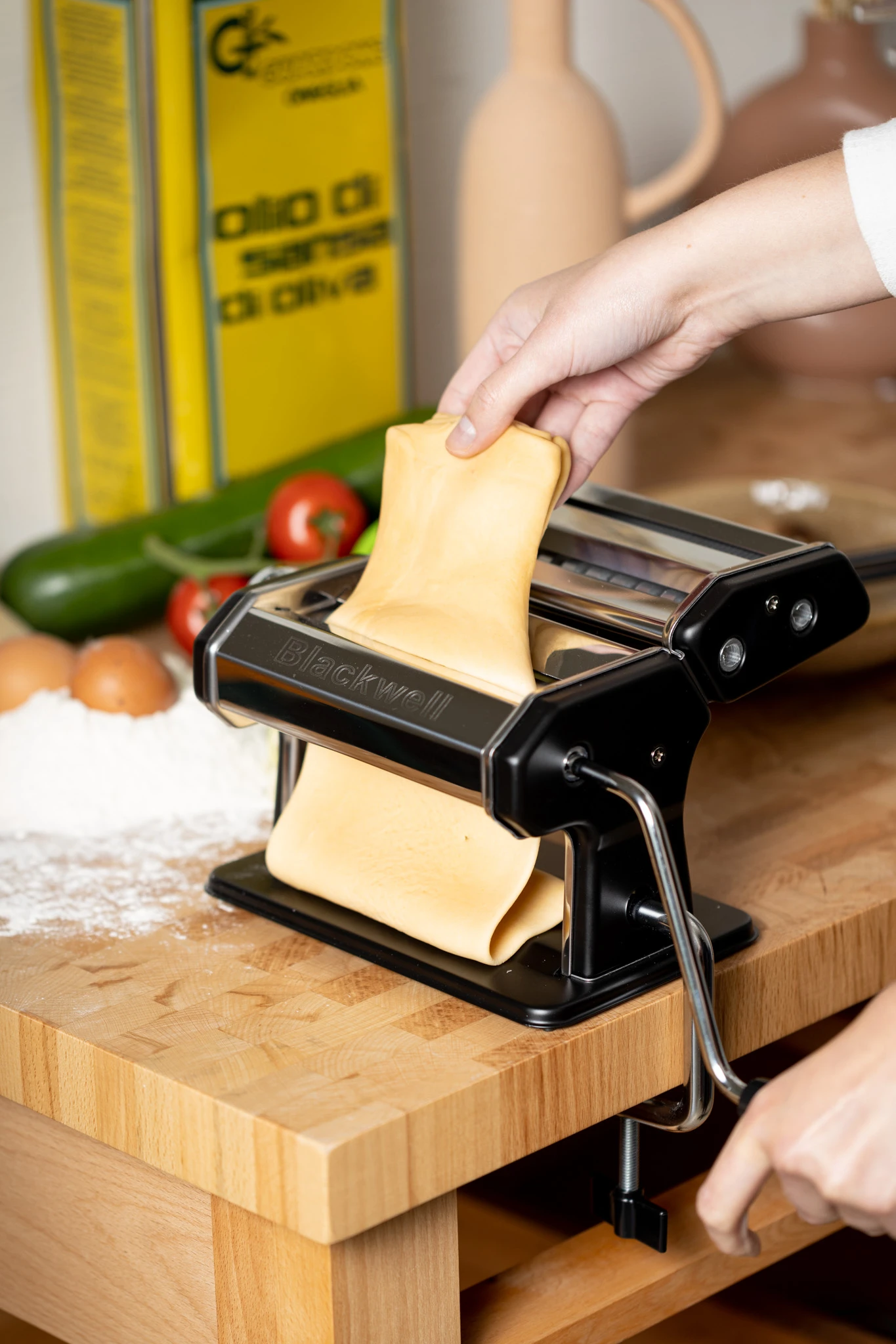 Blackwell Pastamachine Zwart Blackwell Pastamachine Zwart -Praktische Winkel Voor Keukenbenodigdheden 8720364453725 4