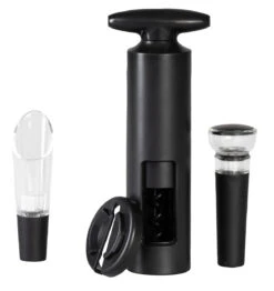 Sareva Wijnopener Set (met Wijnstopper. Foliesnijder & Schenktuit) 7 Sareva Wijnopener Set (met Wijnstopper. Foliesnijder & Schenktuit) -Praktische Winkel Voor Keukenbenodigdheden 8720364454531 1