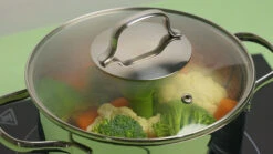 Sareva Stoommandje - RVS - Verstelbaar Van ø 17 - 27 Cm 4 Sareva Stoommandje - RVS - Verstelbaar Van ø 17 - 27 Cm -Praktische Winkel Voor Keukenbenodigdheden 8720364454647