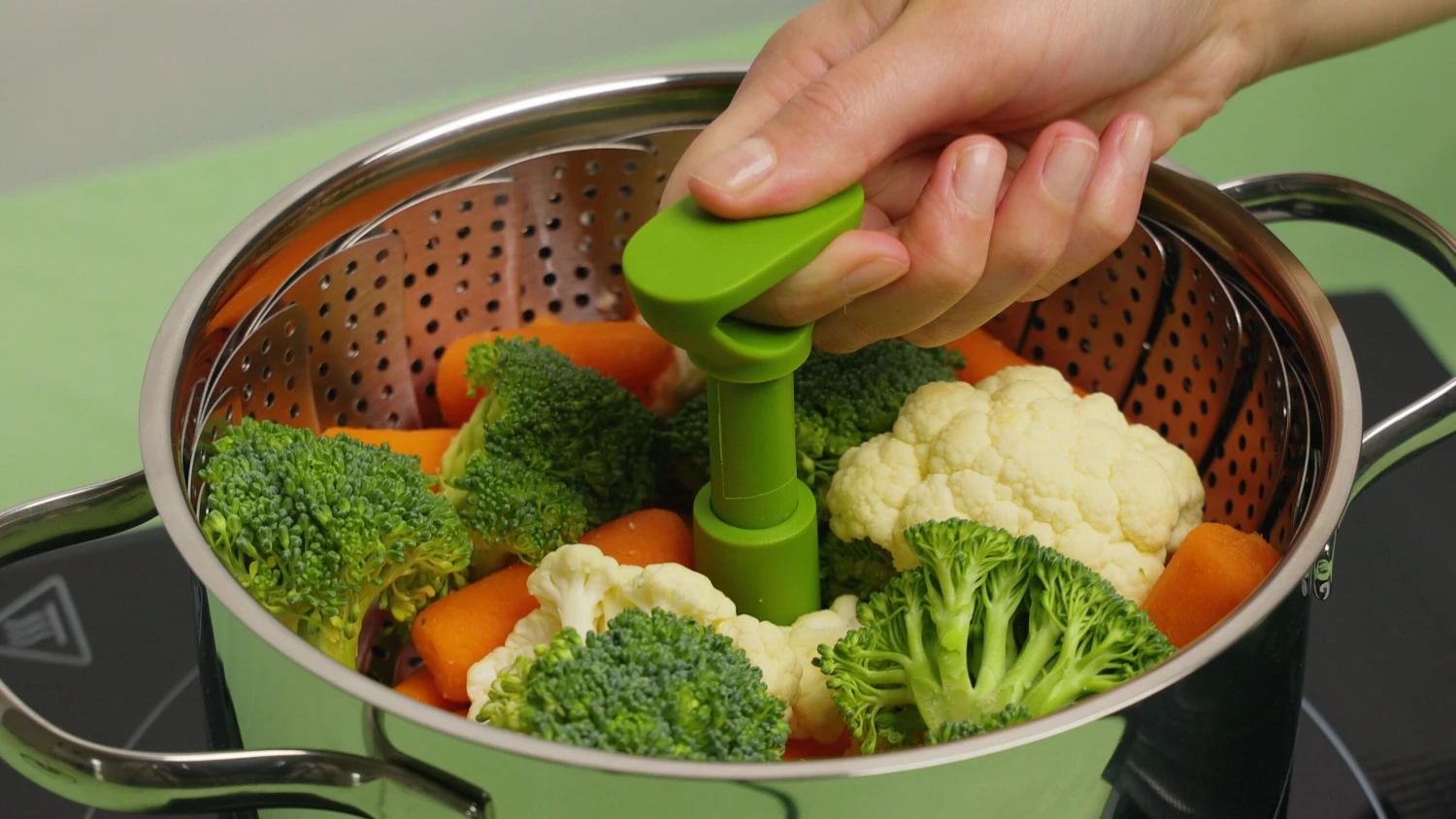 Sareva Stoommandje - RVS - verstelbaar van ø 17 - 27 cm Sareva Stoommandje - RVS - Verstelbaar Van ø 17 - 27 Cm -Praktische Winkel Voor Keukenbenodigdheden 8720364454647 1 1 scaled