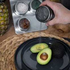 Blackwell Kruidenpotjes Magnetisch - Inclusief 6 Potjes - RVS -Praktische Winkel Voor Keukenbenodigdheden 8720364455569 7