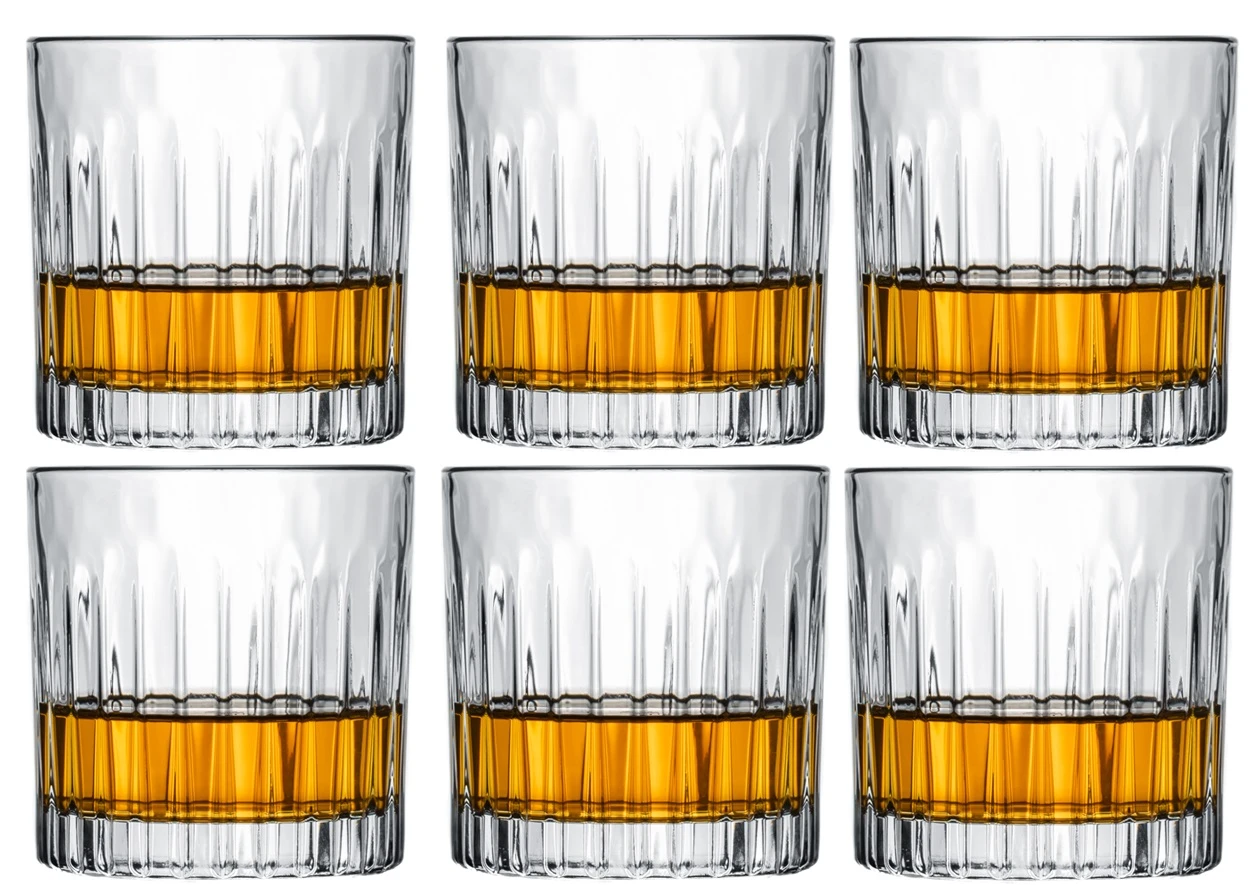 Cookinglife Whiskey Glazen / Cocktailglazen / Waterglazen Moville - 320 ml - 6 stuks Cookinglife Whiskey Glazen / Cocktailglazen / Waterglazen Moville - 320 Ml - 6 Stuks -Praktische Winkel Voor Keukenbenodigdheden 8720955225786