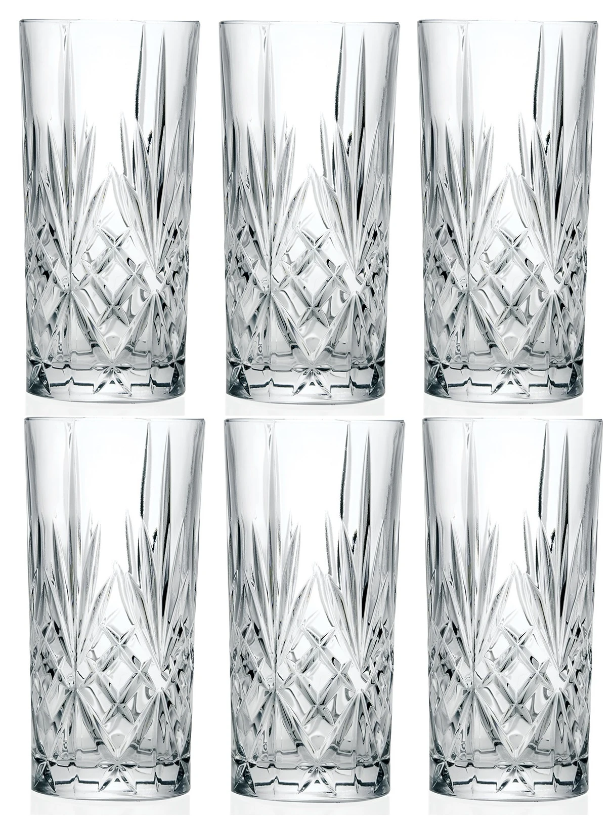 Cookinglife Longdrinkglazen Moy - 360 ml - 6 stuks Cookinglife Longdrinkglazen Moy - 360 Ml - 6 Stuks -Praktische Winkel Voor Keukenbenodigdheden 8720955225809