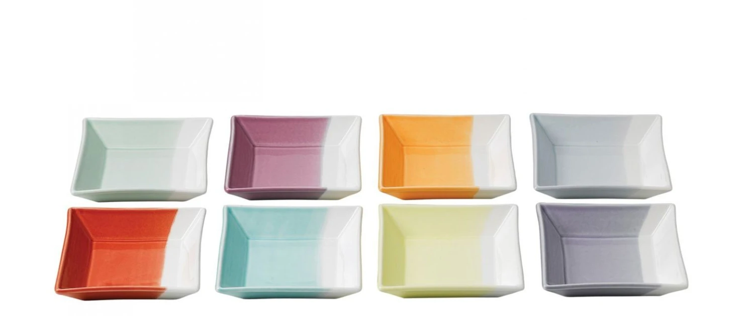 Royal Doulton Dipschaaltjes 1815 Bright Colours 12 x 12 cm - 8 Stuks Royal Doulton Dipschaaltjes 1815 Bright Colours 12 X 12 Cm - 8 Stuks -Praktische Winkel Voor Keukenbenodigdheden 9032