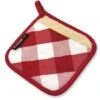 KOOK Pannenlap Ruit Rood 21 X 21 Cm 2 KOOK Pannenlap Ruit Rood 21 X 21 Cm -Praktische Winkel Voor Keukenbenodigdheden 9200000031942241