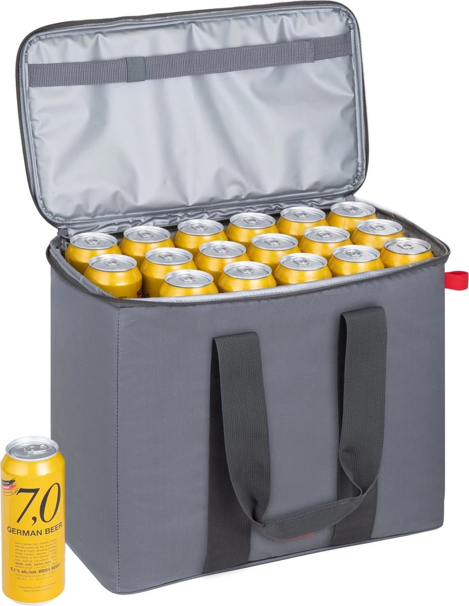 Resto Kitchenware Koeltasset Polis - Donkergrijs - 23 + 30 Liter Resto Kitchenware Koeltasset Polis - Donkergrijs - 23 + 30 Liter -Praktische Winkel Voor Keukenbenodigdheden