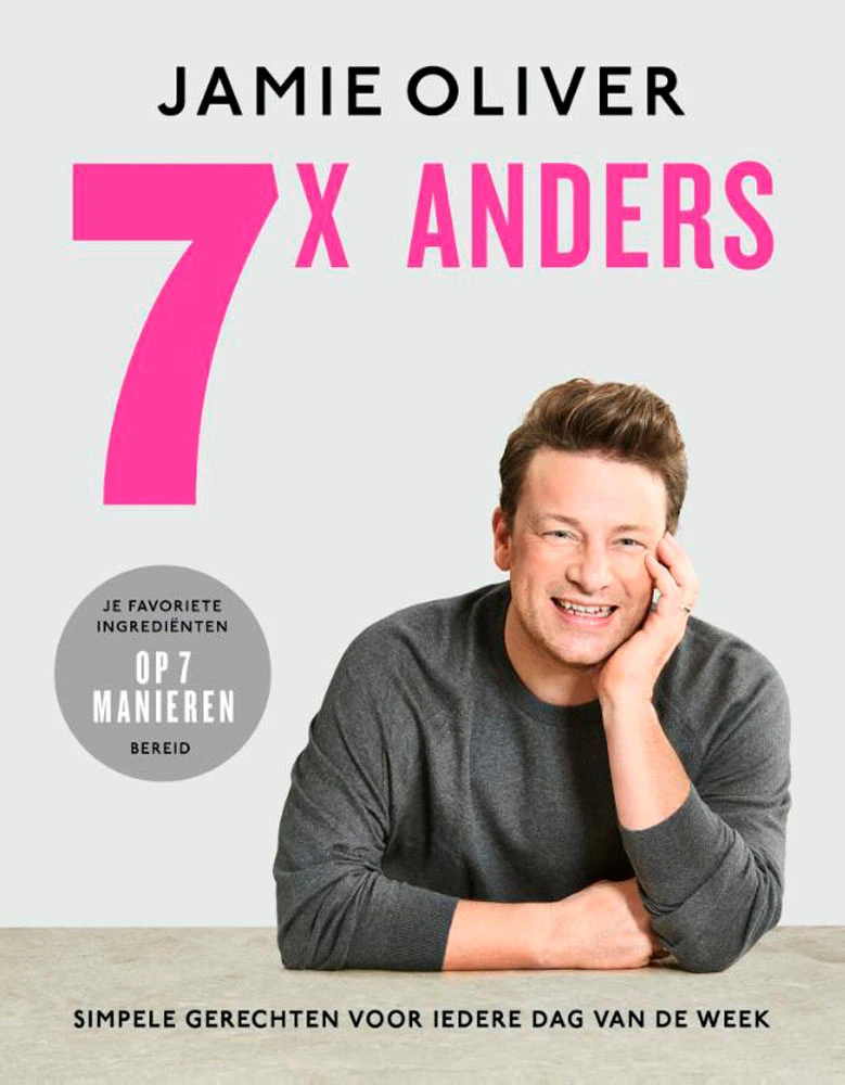 Kookboek - Jamie Oliver 7X Anders Kookboek - Jamie Oliver 7X Anders -Praktische Winkel Voor Keukenbenodigdheden 9789021577258