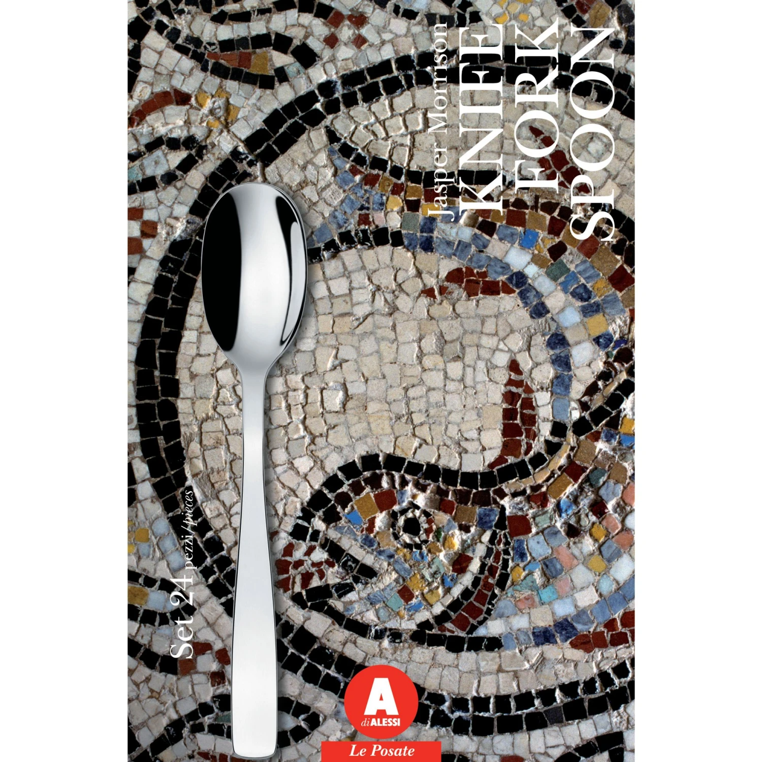 Alessi Bestekset Knifeforkspoon - AJM22S24M - Monoblock - 24-delig / 6 personen - door Jasper Morrison Alessi Bestekset Knifeforkspoon - AJM22S24M - Monoblock - 24-delig / 6 Personen - Door Jasper Morrison -Praktische Winkel Voor Keukenbenodigdheden AJM22S24 03