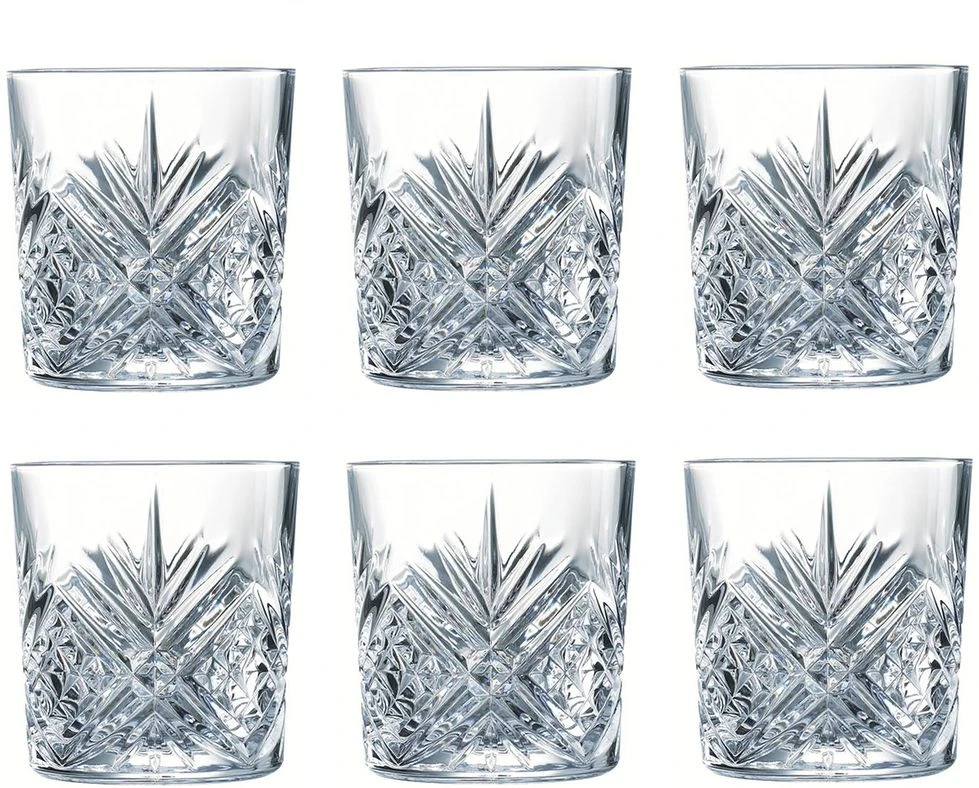 Arcoroc Whiskey Glas Broadway - 300 ml - 6 stuks Arcoroc Whiskey Glas Broadway - 300 Ml - 6 Stuks -Praktische Winkel Voor Keukenbenodigdheden Arcoroc Broadway Whiskyglas 30cl