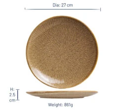 Jay Hill Serviesset Alderney - 4-delig - Bruin/Geel 9 Jay Hill Serviesset Alderney - 4-delig - Bruin/Geel -Praktische Winkel Voor Keukenbenodigdheden Asset 76@2x 80