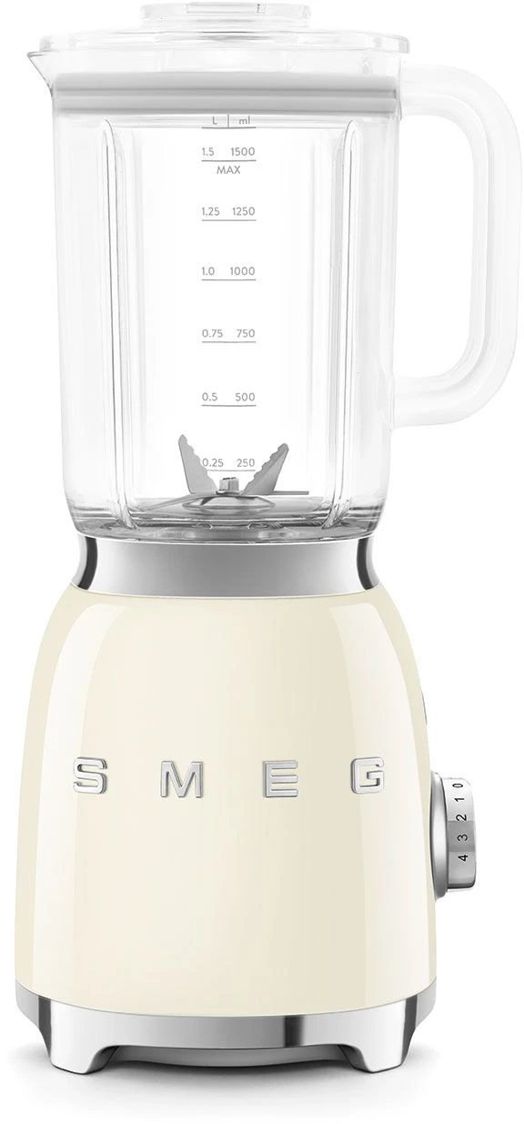 SMEG Blender - 800 W - creme - 1.5 liter - BLF03CREU SMEG Blender - 800 W - Creme - 1.5 Liter - BLF03CREU -Praktische Winkel Voor Keukenbenodigdheden BLF03CREU