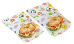 Bee's Wax Zakje Sandwich & Snack Kids 2 Stuks