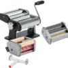 Blackwell Pastamachine Set (met 2 Opzetstukken) - Zwart 2 Blackwell Pastamachine Set (met 2 Opzetstukken) - Zwart -Praktische Winkel Voor Keukenbenodigdheden BW Pastamachine zwart