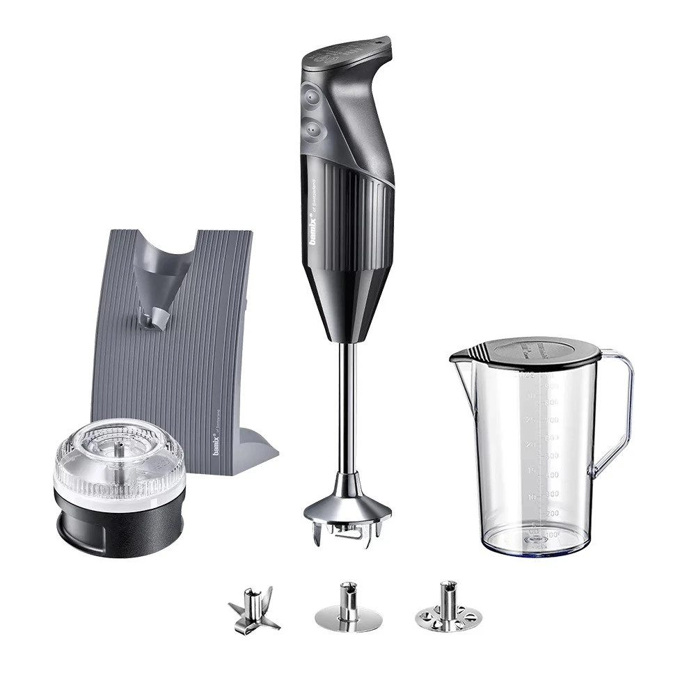 Bamix Staafmixer Set SwissLine M200 - 200 W - Zwart Bamix Staafmixer Set SwissLine M200 - 200 W - Zwart -Praktische Winkel Voor Keukenbenodigdheden Bamix Staafmixer Set SwissLine M200 200 W Zwart