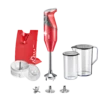 Bamix Staafmixer Set SwissLine - 200 W - Rood 2 Bamix Staafmixer Set SwissLine - 200 W - Rood -Praktische Winkel Voor Keukenbenodigdheden Bamix Staafmixer Swissline Rood