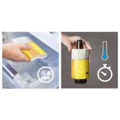 Vacu Vin Bier Koeler Active Cooler - Sleeve - Bier 3 Vacu Vin Bier Koeler Active Cooler - Sleeve - Bier -Praktische Winkel Voor Keukenbenodigdheden BeerCooler Instructions