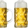 Bierpul Oktoberfest - 1 Liter - 2 Stuks -Praktische Winkel Voor Keukenbenodigdheden Bierpul Oktoberfest 1 Liter 2x