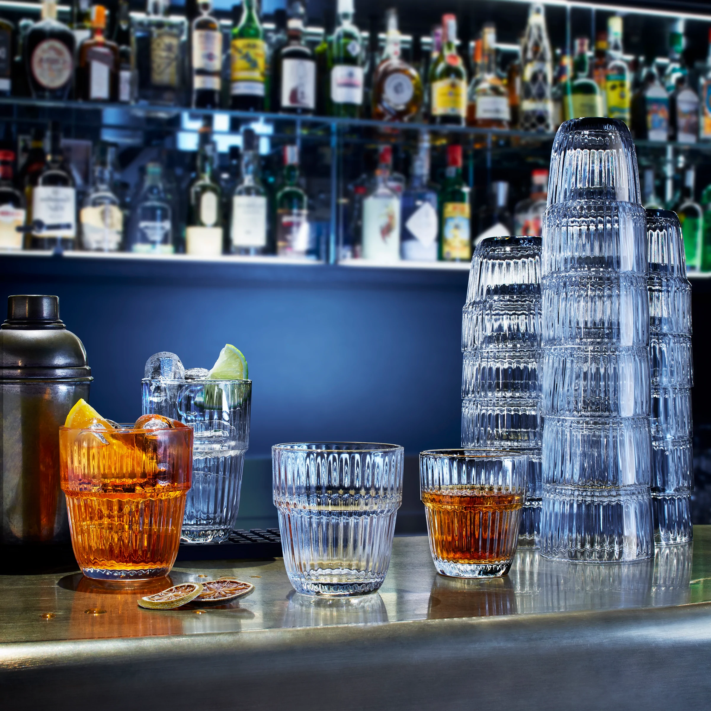 Bormioli Rocco Cocktailglazen / Whiskey Glazen / Waterglazen Barshine - 395 ml - 6 stuks Bormioli Rocco Cocktailglazen / Whiskey Glazen / Waterglazen Barshine - 395 Ml - 6 Stuks -Praktische Winkel Voor Keukenbenodigdheden Bormioli Barshine 1