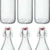 Bormioli Rocco Beugelflessen / Weckflessen Giara - Transparant - 1 Liter - 6 Stuks 2 Bormioli Rocco Beugelflessen / Weckflessen Giara - Transparant - 1 Liter - 6 Stuks -Praktische Winkel Voor Keukenbenodigdheden Bormioli Rocco Beugelflessen Weckflessen Giara Transparant 1 liter 6 stuks