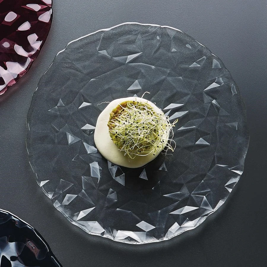 Bormioli Rocco Pizzabord / Onderbord Diamond Transparant ø 33 cm Bormioli Rocco Pizzabord / Onderbord Diamond Transparant ø 33 Cm -Praktische Winkel Voor Keukenbenodigdheden Bormioli Onderbord Diamond Transparant Sfeer 2 1