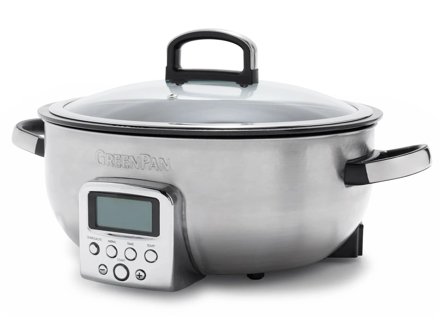 GreenPan Omnicooker - 5.7 liter - RVS - Keramische anti-baklaag GreenPan Omnicooker - 5.7 Liter - RVS - Keramische Anti-baklaag -Praktische Winkel Voor Keukenbenodigdheden CC005284 001 CC005285 001 main image product 580e2538 2c76 4b03 bac4 feb3b07e5a76