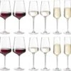 Leonardo Wijnglazenset Puccini (Rode Wijnglazen & Witte Wijnglazen & Champagneglazen)- 12 Delige Set 2 Leonardo Wijnglazenset Puccini (Rode Wijnglazen & Witte Wijnglazen & Champagneglazen)- 12 Delige Set -Praktische Winkel Voor Keukenbenodigdheden CL productafbeeldingen 1 2