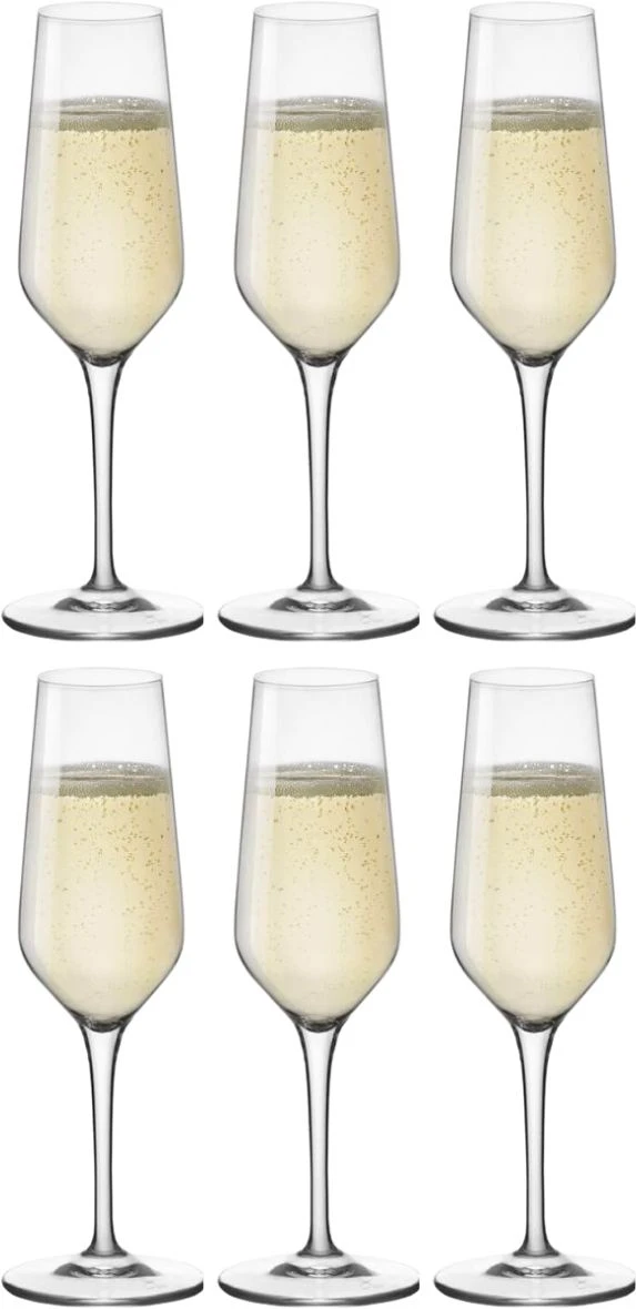 Bormioli Rocco Champagneglazen Electra - 230 ml - 6 stuks Bormioli Rocco Champagneglazen Electra - 230 Ml - 6 Stuks -Praktische Winkel Voor Keukenbenodigdheden CL productafbeeldingen 2.1