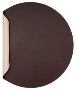 Jay Hill Placemat - Vegan Leer - Bruin / Zand - Dubbelzijdig - ø 38 Cm 9 Jay Hill Placemat - Vegan Leer - Bruin / Zand - Dubbelzijdig - ø 38 Cm -Praktische Winkel Voor Keukenbenodigdheden CL.117991 2