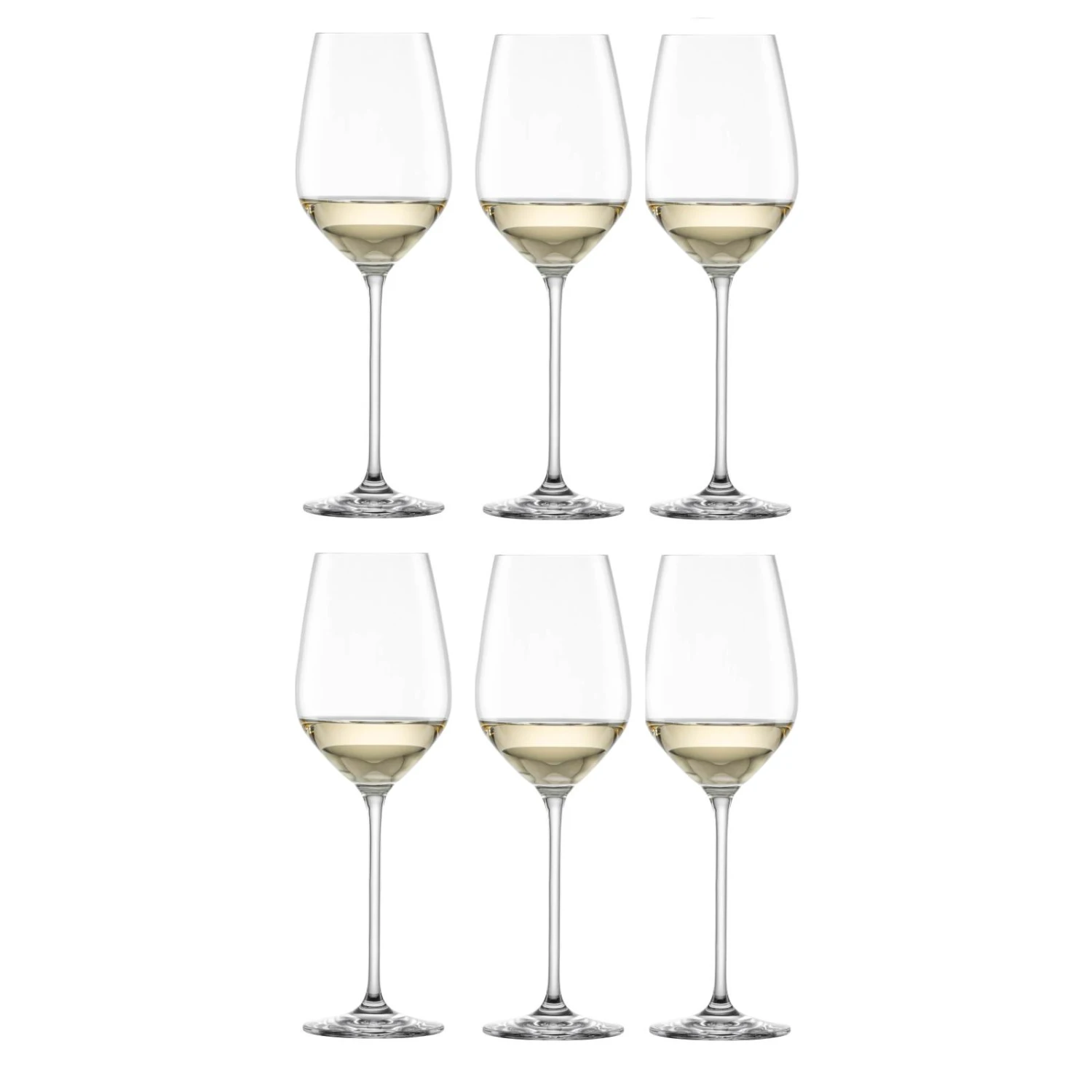 Schott Zwiesel Witte Wijnglazen Fortissimo - 420 ml - 6 stuks Schott Zwiesel Witte Wijnglazen Fortissimo - 420 Ml - 6 Stuks -Praktische Winkel Voor Keukenbenodigdheden CL.15638 Fortissimo Weisswein Gr0 fstb 1