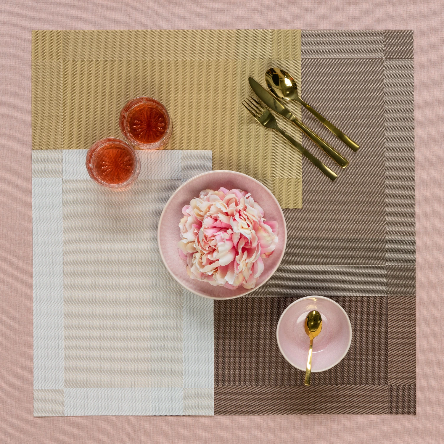 Jay Hill Placemats - Bruin - 45 x 31 cm - 6 Stuks Jay Hill Placemats - Bruin - 45 X 31 Cm - 6 Stuks -Praktische Winkel Voor Keukenbenodigdheden COOK1283