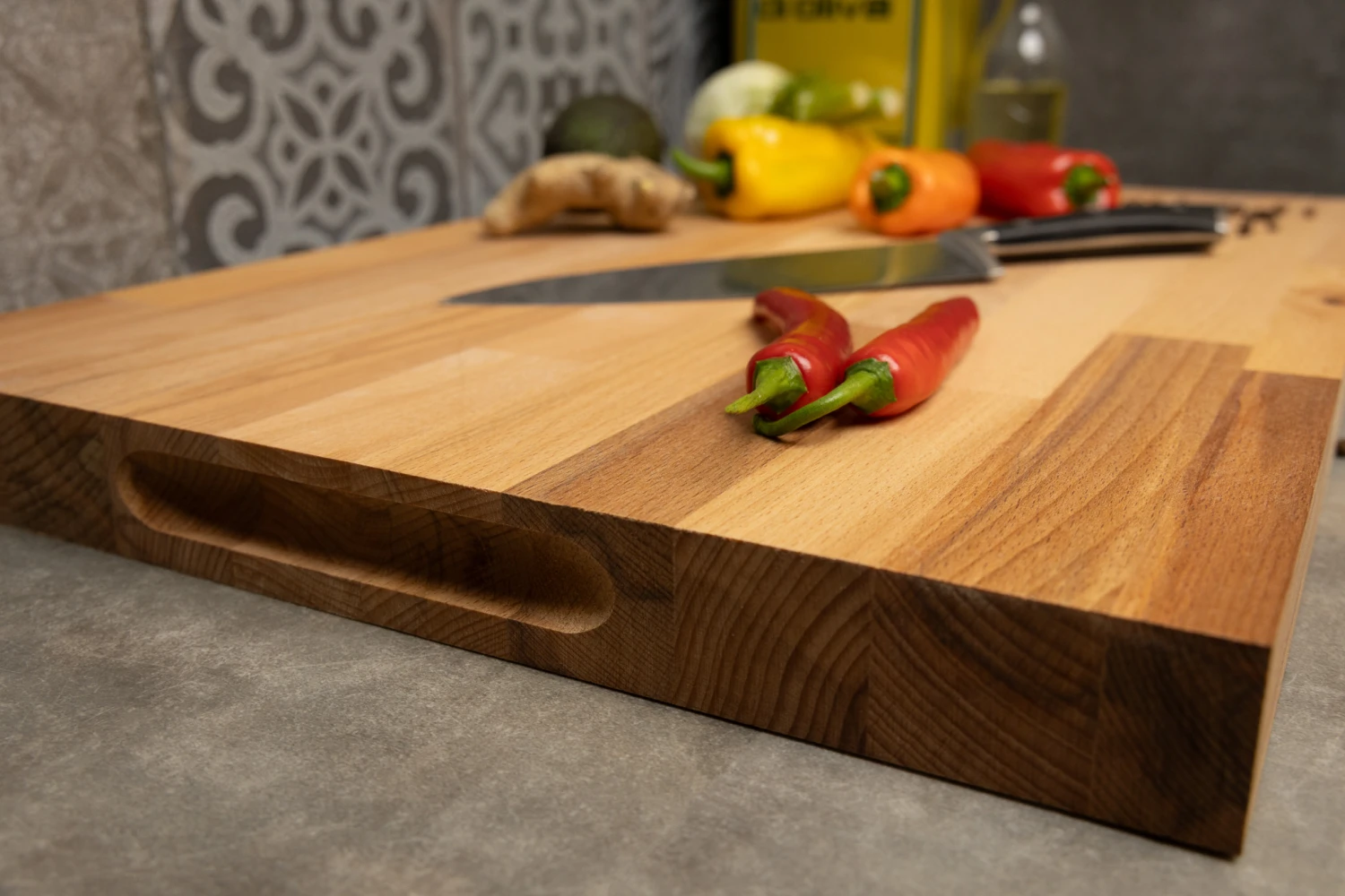 Blackwell Snijplank Hout 60 x 40 x 4 cm Blackwell Snijplank Hout 60 X 40 X 4 Cm -Praktische Winkel Voor Keukenbenodigdheden COOK2557