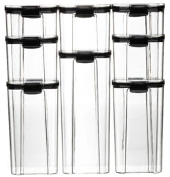 Sareva Voorraadpotten Set - Kunststof - 8 Delige Set 6 Sareva Voorraadpotten Set - Kunststof - 8 Delige Set -Praktische Winkel Voor Keukenbenodigdheden COOK3048 Edit