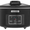 Crockpot Slowcooker - Scharnierdeksel - 4.7 Liter - CR052 2 Crockpot Slowcooker - Scharnierdeksel - 4.7 Liter - CR052 -Praktische Winkel Voor Keukenbenodigdheden CSC052 Front Lid Closed