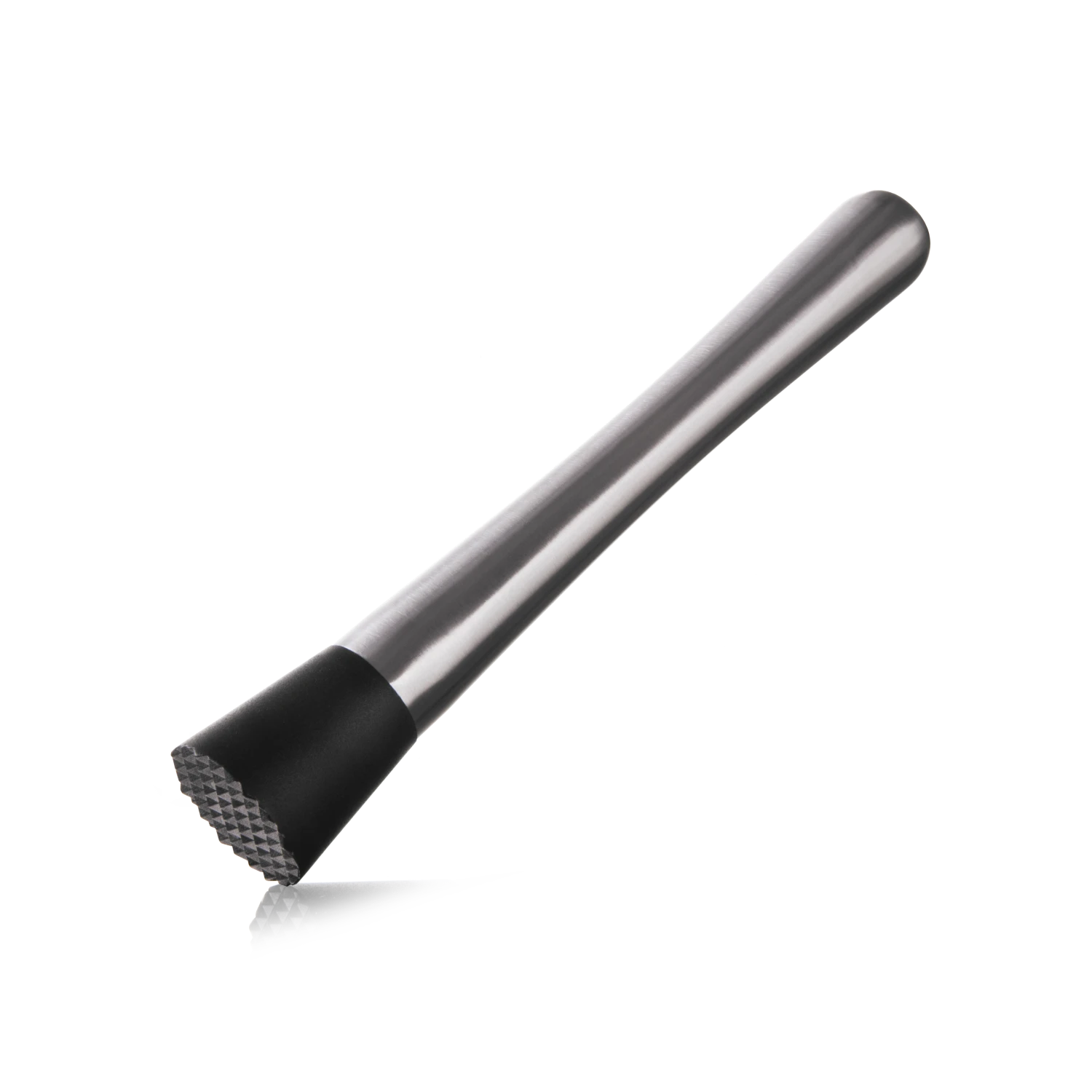 Vacu Vin Cocktailstamper - Zilver - 18.5 cm Vacu Vin Cocktailstamper - Zilver - 18.5 Cm -Praktische Winkel Voor Keukenbenodigdheden CocktailMuddler Black