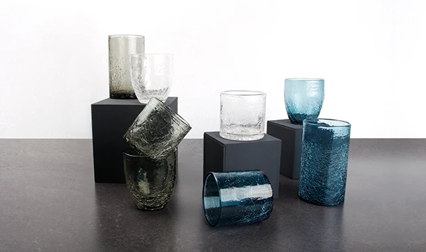 Fine2Dine Waterglas Crackle - 250 ml Fine2Dine Waterglas Crackle - 250 Ml -Praktische Winkel Voor Keukenbenodigdheden Crackle 5