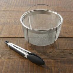 Crockpot Express Slowcooker + Snelkookpan - Uitneembare Binnenpan - 5.6 Liter - CR089 Met Stoommand & Tang) 8 Crockpot Express Slowcooker + Snelkookpan - Uitneembare Binnenpan - 5.6 Liter - CR089 Met Stoommand & Tang) -Praktische Winkel Voor Keukenbenodigdheden Crockpot Express Slowcooker Snelkookpan CR089 5.6 Liter 1