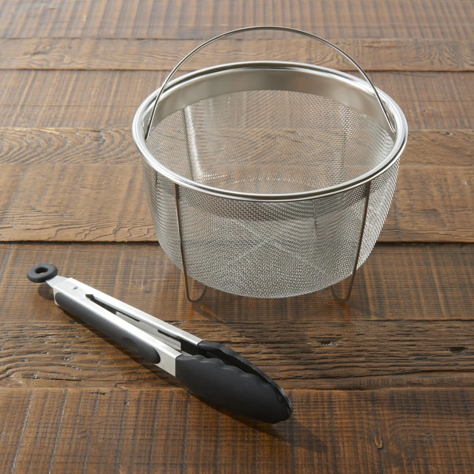 Crockpot Express Slowcooker + Snelkookpan - uitneembare binnenpan - 5.6 liter - CR089 Met Stoommand & Tang) Crockpot Express Slowcooker + Snelkookpan - Uitneembare Binnenpan - 5.6 Liter - CR089 Met Stoommand & Tang) -Praktische Winkel Voor Keukenbenodigdheden Crockpot Express Slowcooker Snelkookpan CR089 5.6 Liter 1