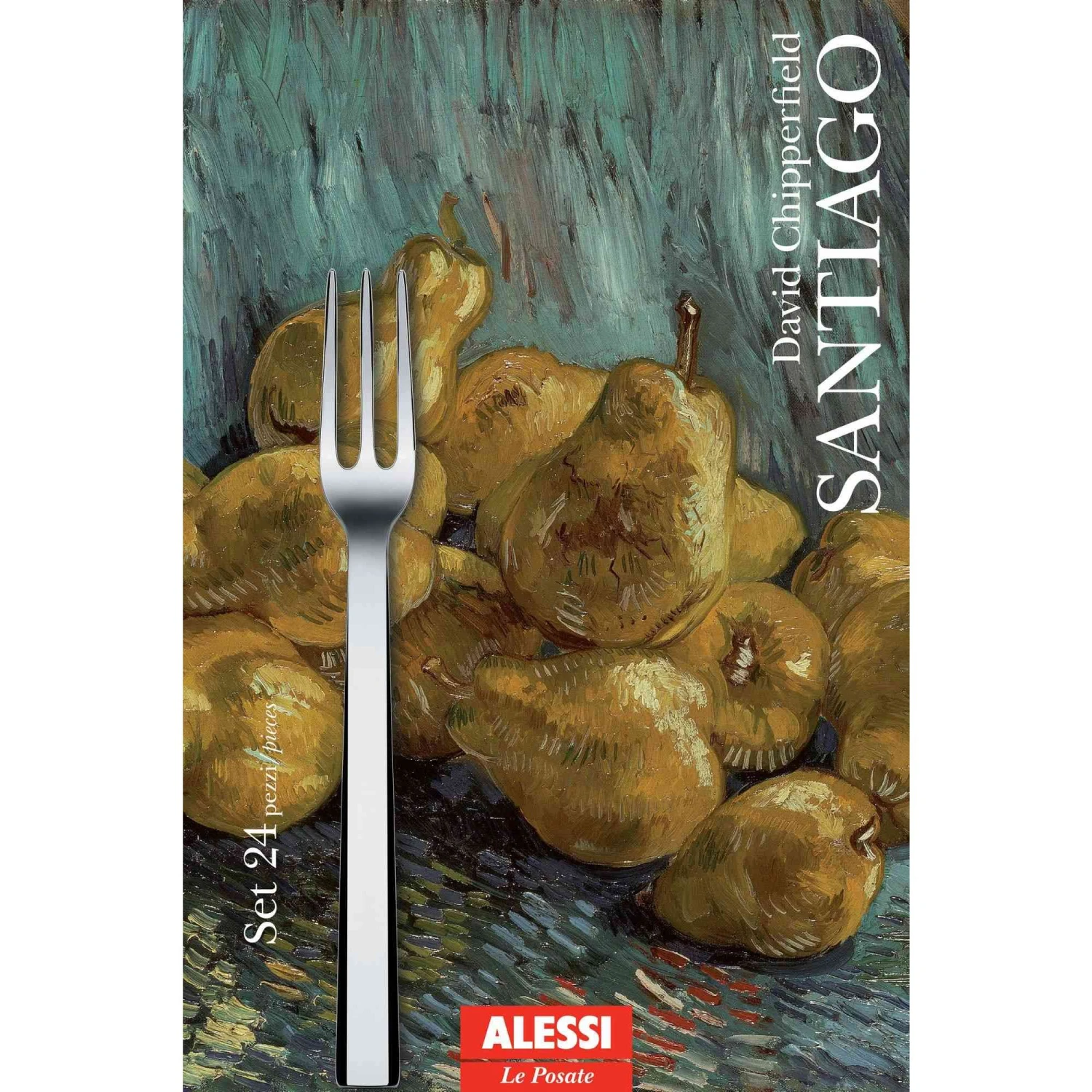 Alessi Bestekset Santiago - DC05S24 - 24-delig / 6 personen - door David Chipperfield Alessi Bestekset Santiago - DC05S24 - 24-delig / 6 Personen - Door David Chipperfield -Praktische Winkel Voor Keukenbenodigdheden DC05S24 02