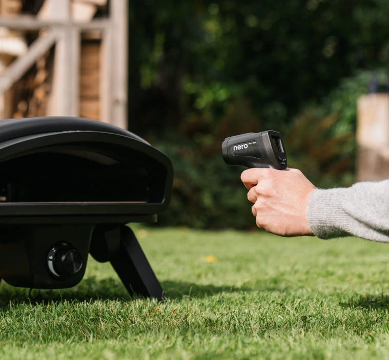 Nero Cooking Infrarood Laser Thermometer -50 ~ 550 °C voor Pizza Ovens Nero Cooking Infrarood Laser Thermometer -50 ~ 550 °C Voor Pizza Ovens -Praktische Winkel Voor Keukenbenodigdheden DSC01127 lr