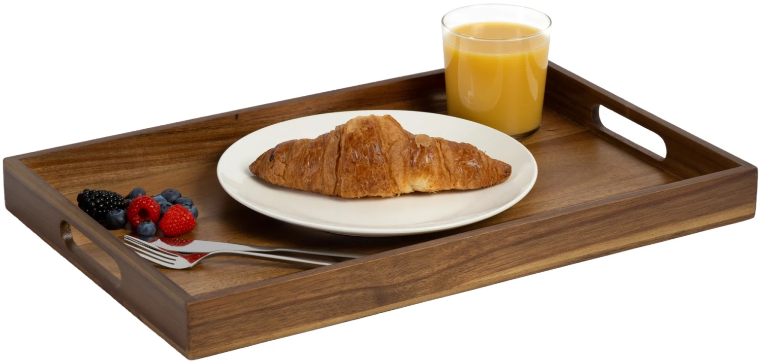 Jay Hill Dienblad Acacia Naturel 46 x 29 cm Jay Hill Dienblad Acacia Naturel 46 X 29 Cm -Praktische Winkel Voor Keukenbenodigdheden Dienbladen 26