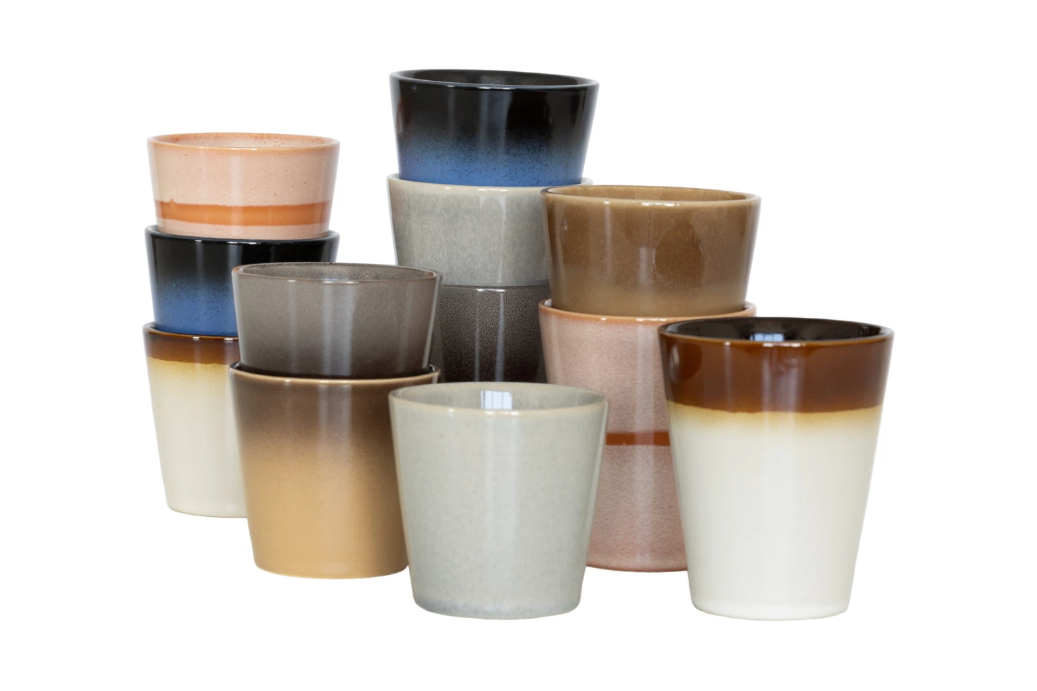 Studio Tavola Koffieset Earth (bekers & koffiekopjes) - 12 stuks Studio Tavola Koffieset Earth (bekers & Koffiekopjes) - 12 Stuks -Praktische Winkel Voor Keukenbenodigdheden Earth Koffieset scaled