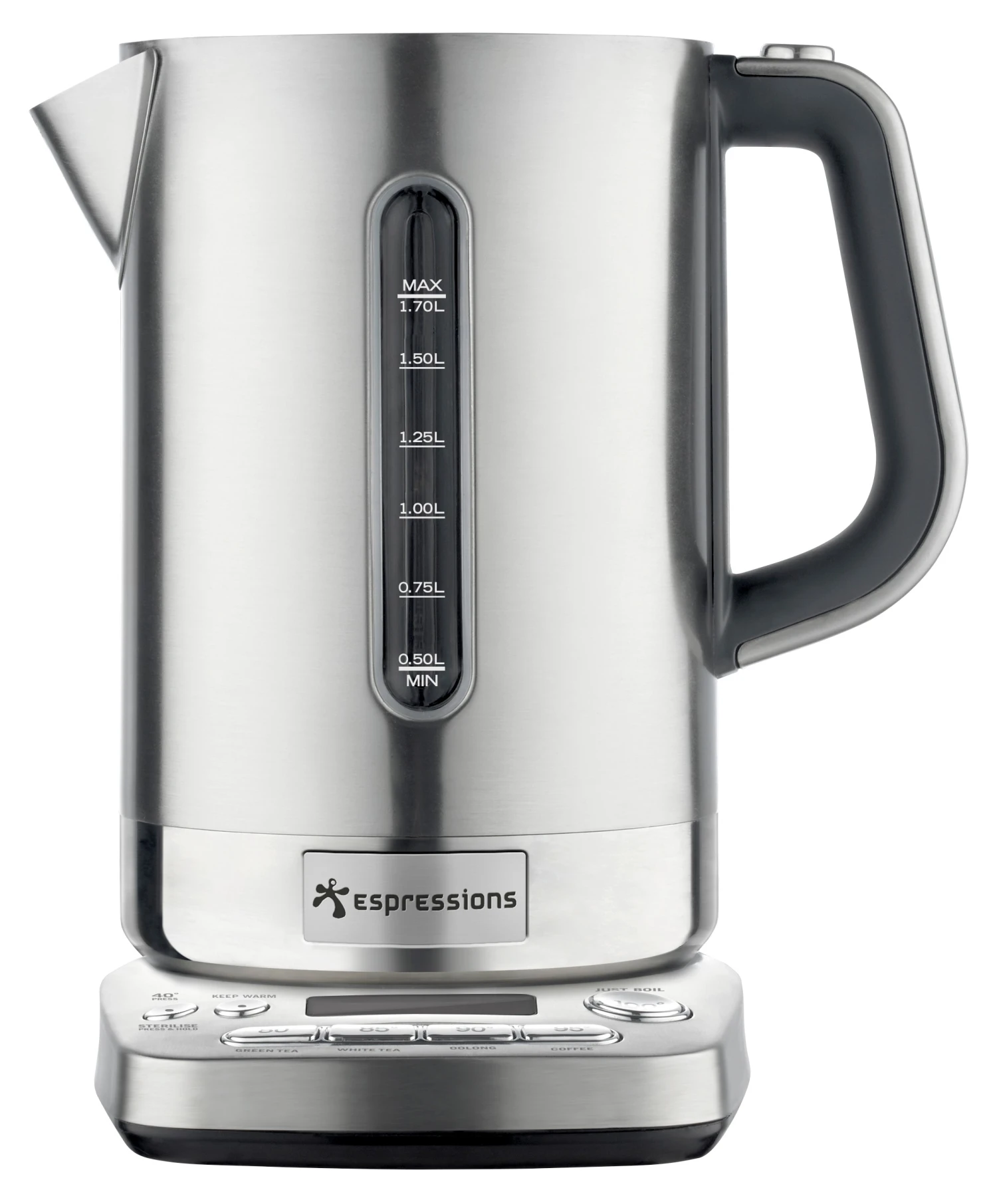 Espression Waterkoker Silent Smart Kettle - 1.7 liter - EP9650 Espression Waterkoker Silent Smart Kettle - 1.7 Liter - EP9650 -Praktische Winkel Voor Keukenbenodigdheden Espression Waterkoker Silent Smart Kettle 1.7 Liter EP9650 2